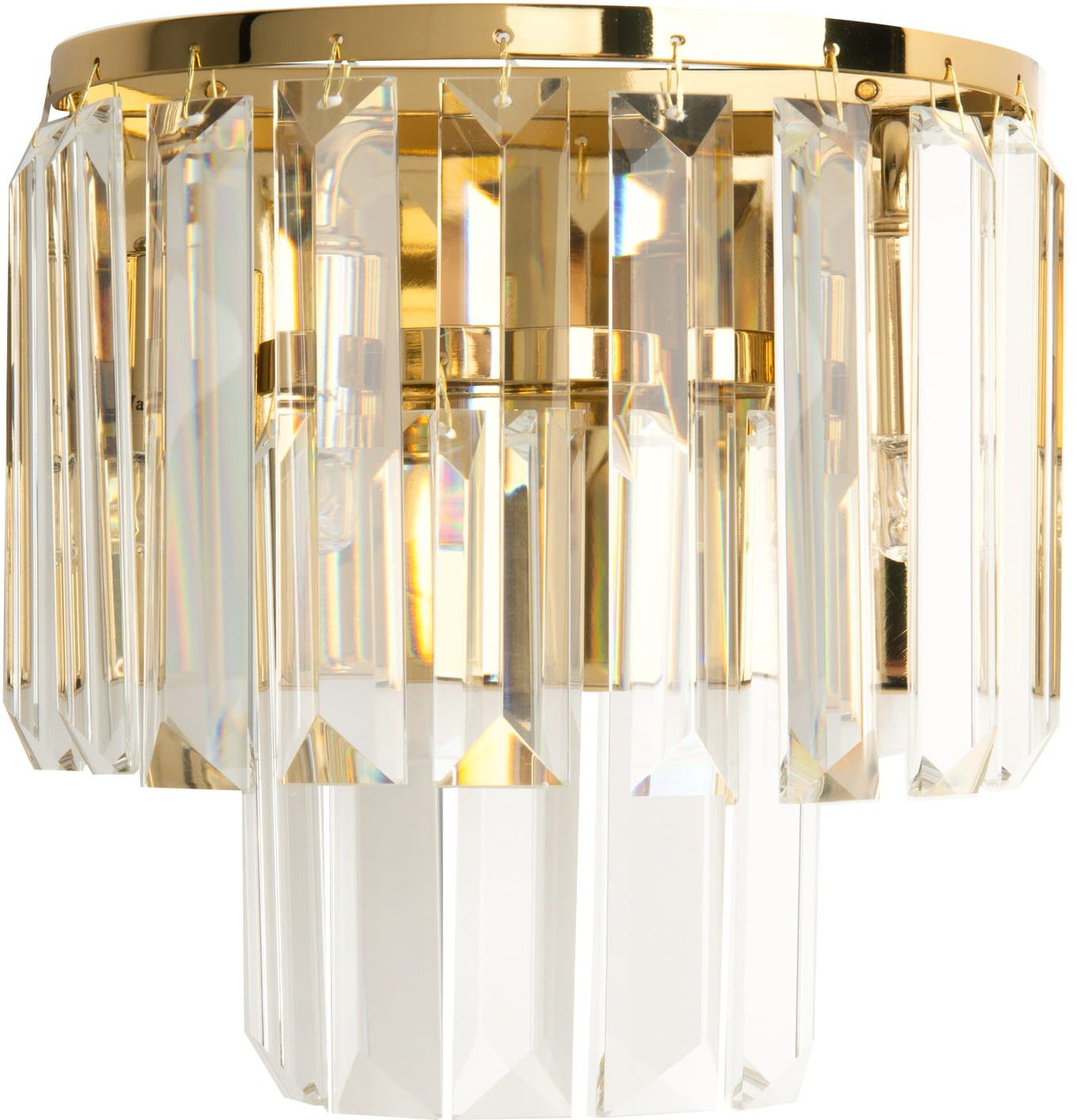 Darmowa Dostawa - Kinkiet 2x40 W złoty MaxLight Monaco W0288