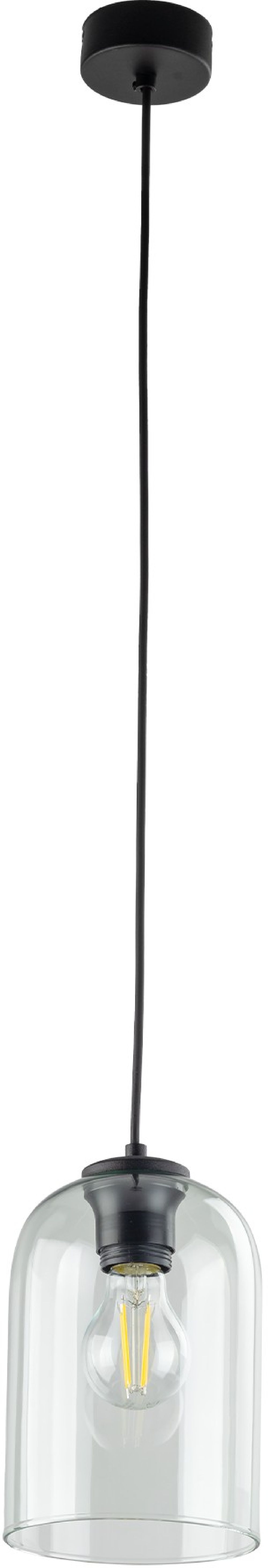 Darmowa Dostawa - Lampa wisząca 1x15 W czarna TK Lighting Molly 10298