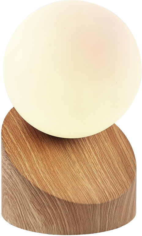 Darmowa Dostawa - Lampa stołowa 1x3 W biała-drewno Globo Lighting Alisa 503001466X