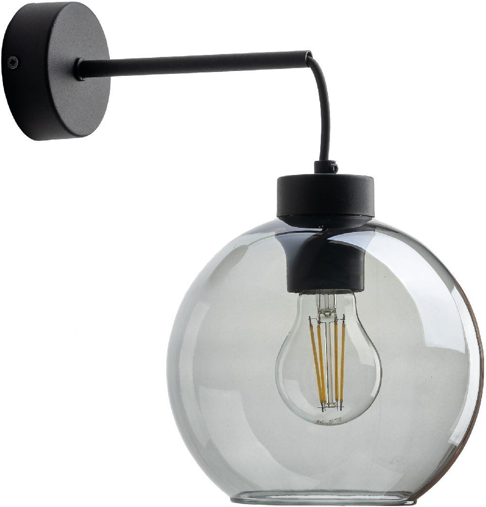Darmowa Dostawa - Kinkiet 1x15 W czarny TK Lighting Cubus 10243