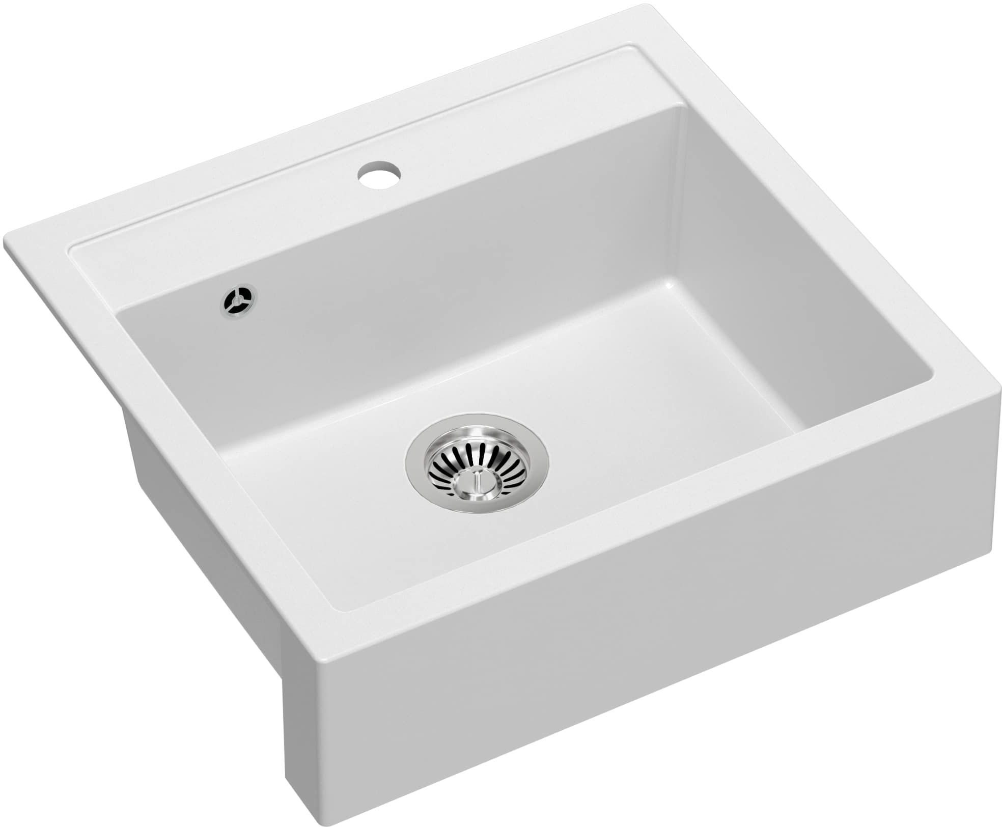 Darmowa Dostawa - Zlewozmywak GraniteQ 60x54 cm biały Quadron Bill HCQB6054U1BS