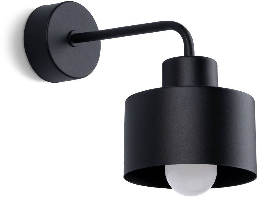 Darmowa Dostawa - Kinkiet 1x60 W czarny Sollux Lighting Savara SL1129