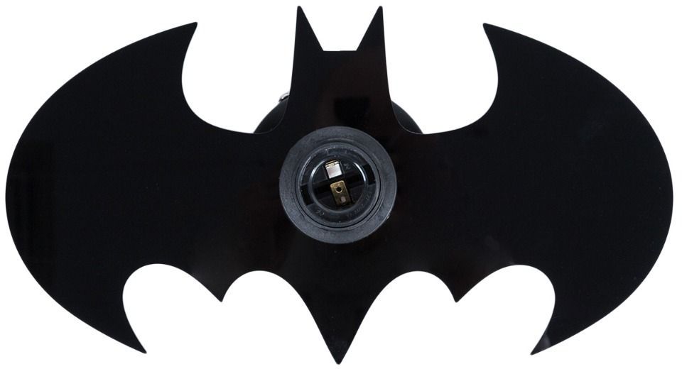 Darmowa Dostawa - Kinkiet 1x40 W czarny Abigali Batman BATMAN2