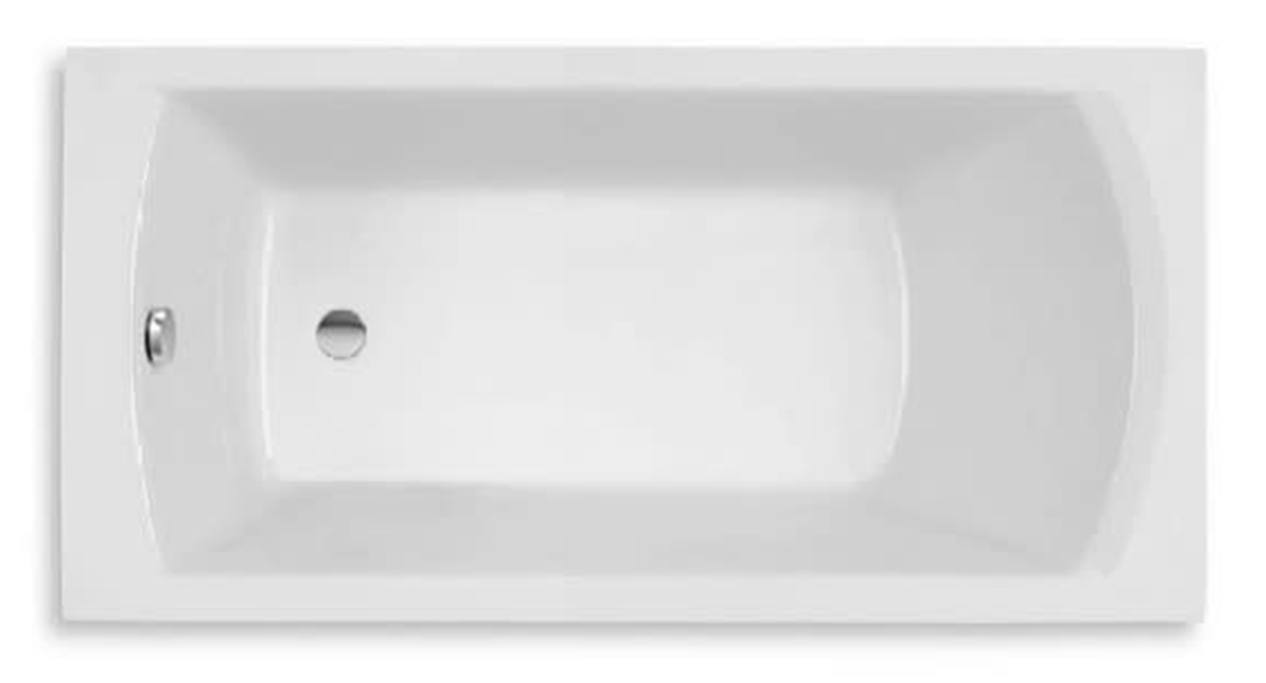 Darmowa Dostawa - Wanna prostokątna 180x80 cm biała Roca Linea A24T058000