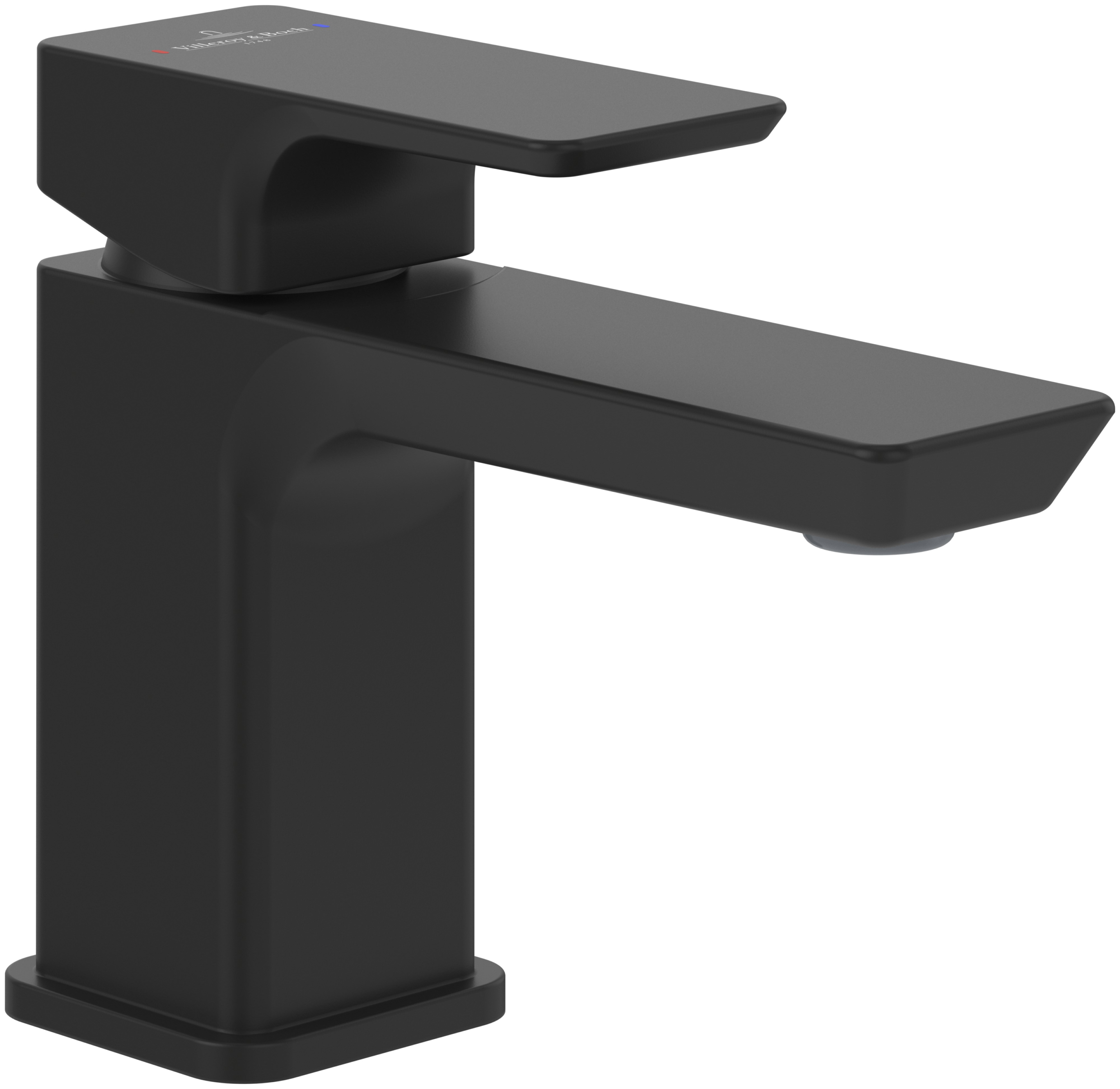 Darmowa Dostawa - Bateria umywalkowa stojąca czarny Villeroy & Boch Subway 3.0 TVW112001001K5