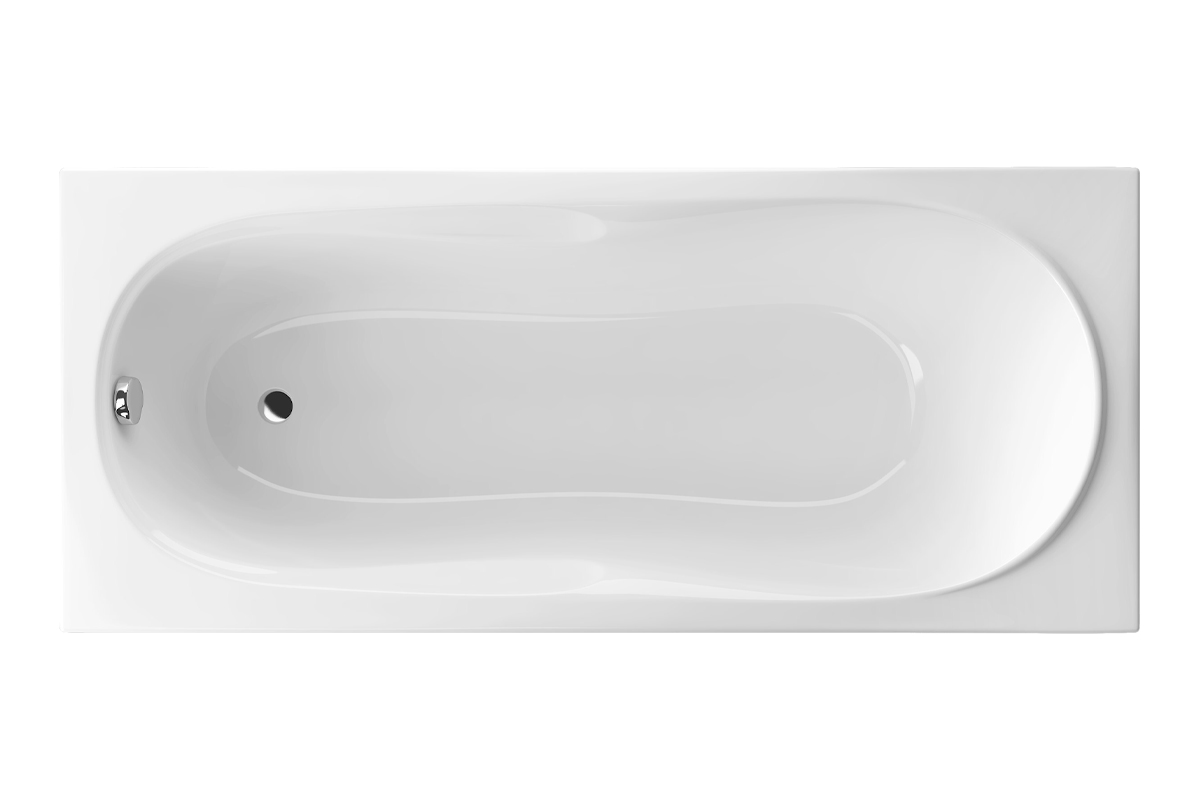 Darmowa Dostawa - Wanna prostokątna 170x75.5 cm Excellent Sekwana WAEXSEK17WH