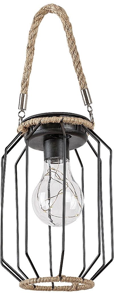 Darmowa Dostawa - Lampa solarna wisząca 1x0.2 W czarny Rabalux Sluis 77046