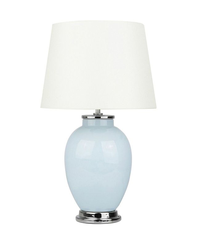 Lampa stołowa Brenta Ceramika Błękitny 1szt.