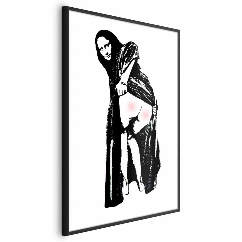 Plakat Artgeist Bolesne siedzenie 21x30 cm z ramą czarną 1 szt