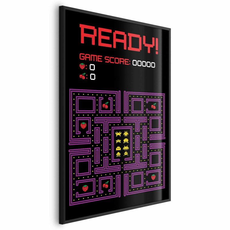 Plakat Artgeist Ready 21x30 cm z ramą czarną 1 szt