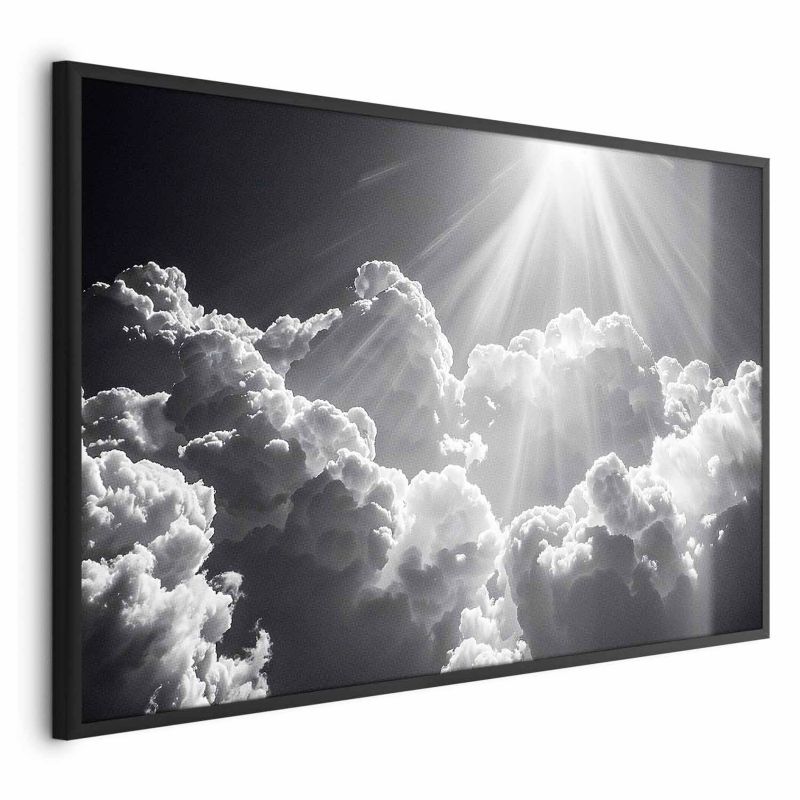 Plakat Artgeist Nadzieja w chmurach 42x29,7 cm z ramą czarną 1 szt
