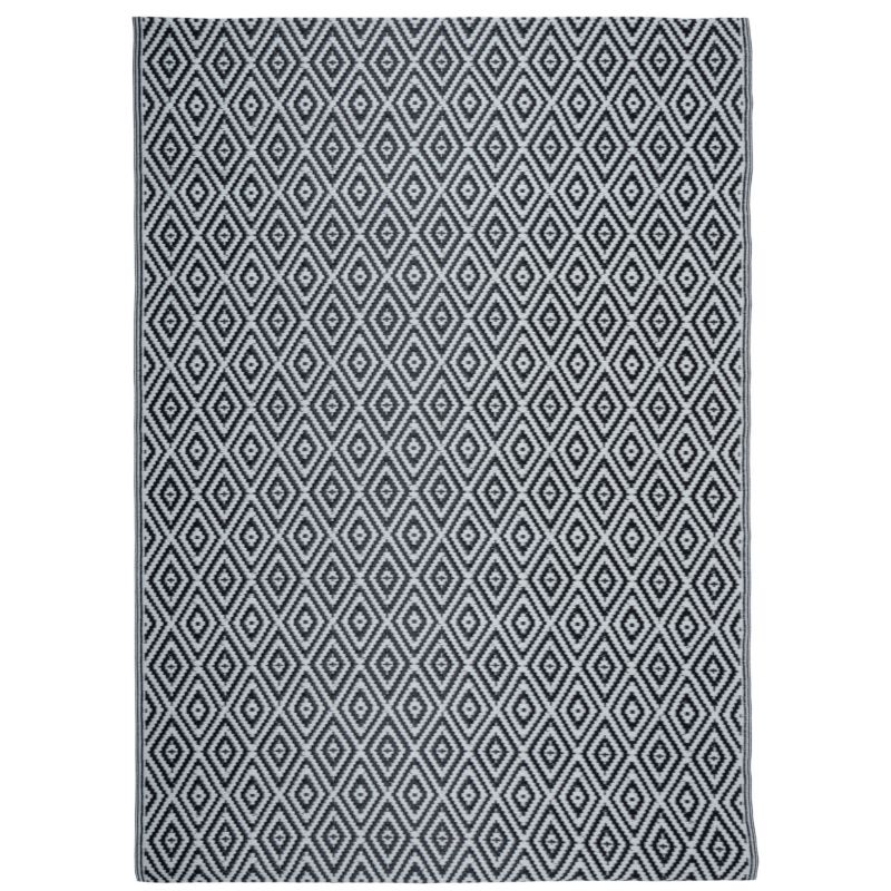 Dywan zewnętrzny e-floor 120 x 170 cm Romby Szary 1 szt