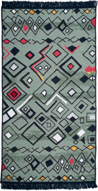 Dywan Multidecor Kilim Gold 80 x 150 cm boho granatowo-zielony 1 szt.