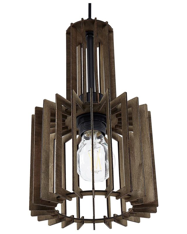 Lampa wisząca Niari Ciemne drewno 1 szt.