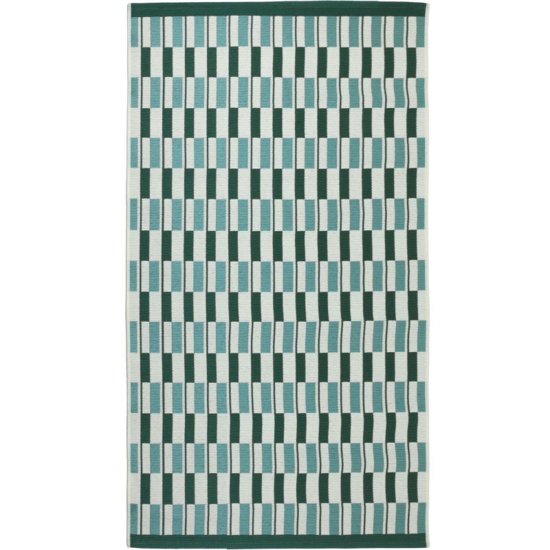 Dywan zewnętrzny e-floor INEZ 120 x 170 cm modern zielony 1 szt
