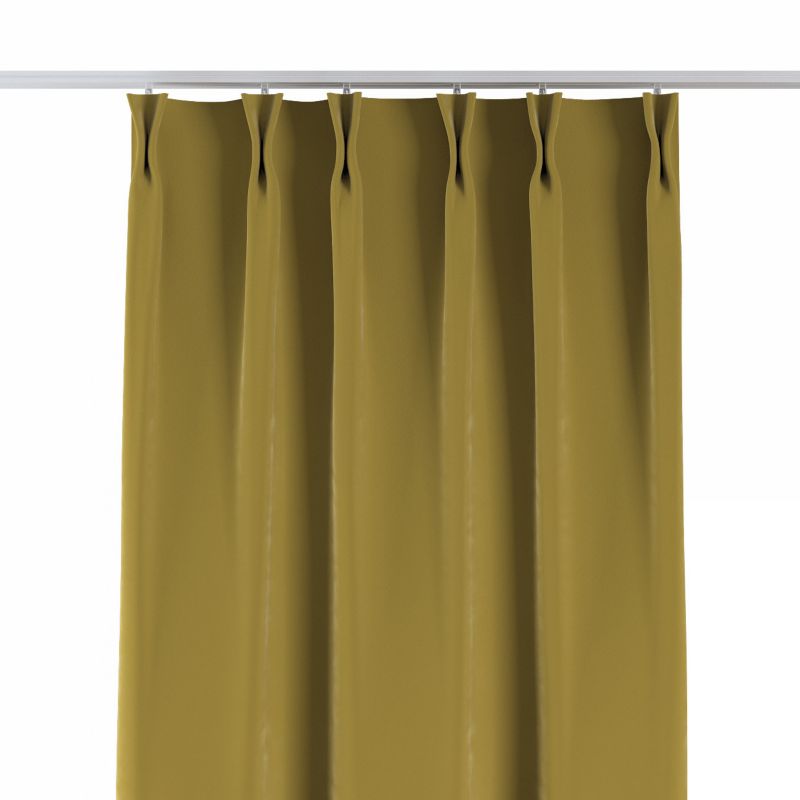 Zasłona na haczykach flex podwójnych 140 x 260 cm Dekoria oliwkowy zielony 1 szt.