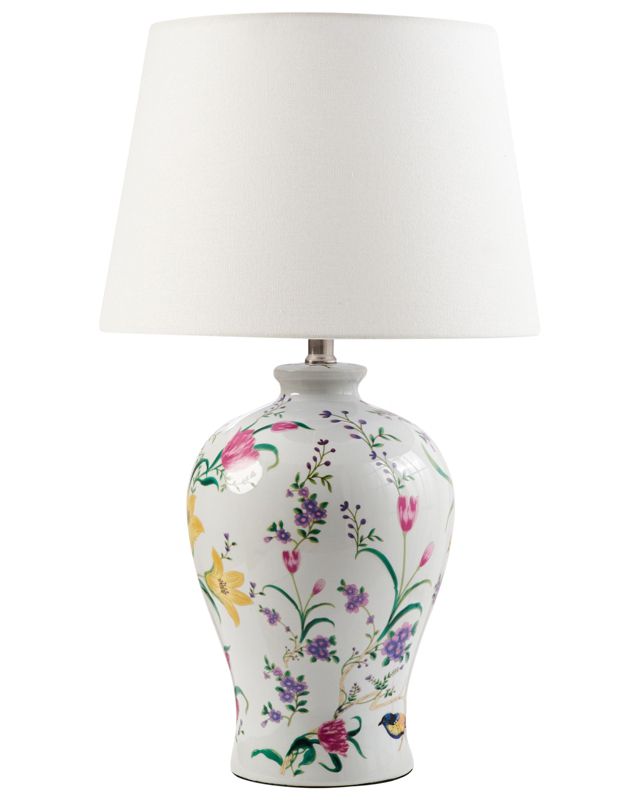 Lampa stołowa Febros Porcelana Biały 1 szt.