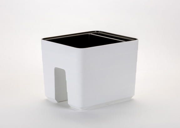 Doniczka balkonowa Plastia na balustradę 5,5L biała 30x26cm 1szt