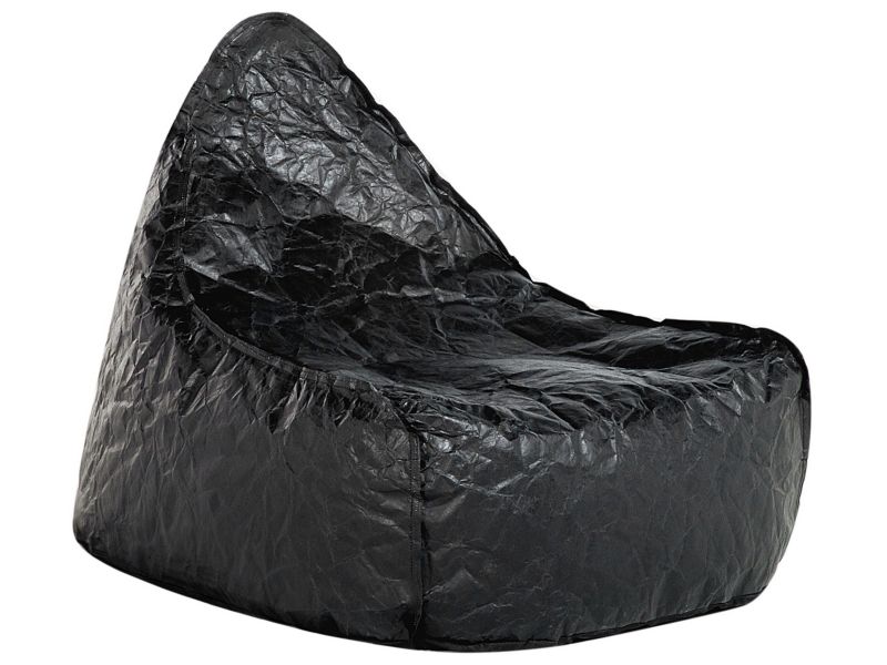 Fotel worek 200 L Drop 63 cm 75 cm Czarny 1 szt.