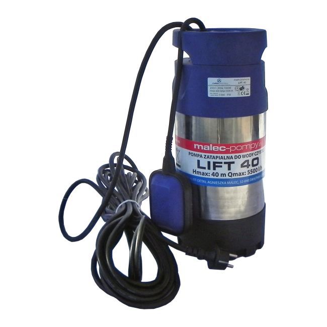 Pompa zatapialna Malec pompy.pl Lift 40