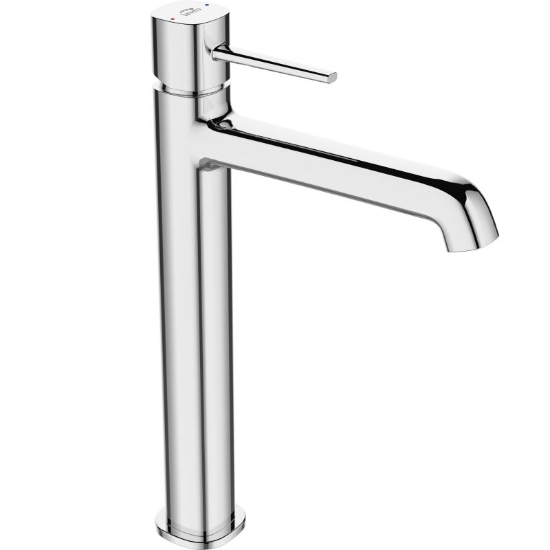 Bateria umywalkowa wysoka Laveo Vilar chrom