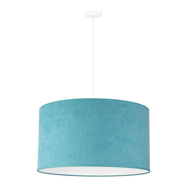 Lampa wisząca Pastelove 1 x E27 turkusowa