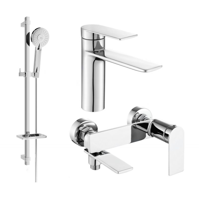 Zestaw wannowy Mexen Zero chrom 71103DQ40-00 1 szt.