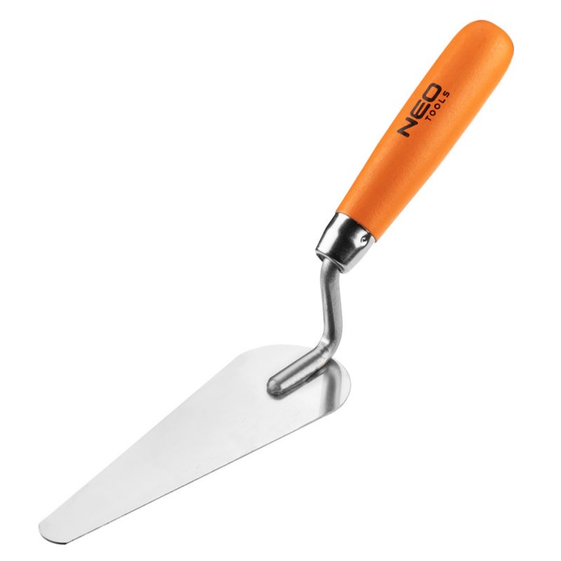Kielnia sztukatorska NEO TOOLS koci język, 165 x 17 x 54 mm, uchwyt drewniany 1 szt