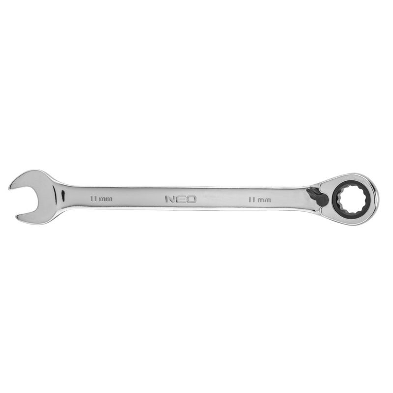 Klucz płasko-oczkowy NEO TOOLS z grzechotką i przełącznikiem 11 mm 1 szt