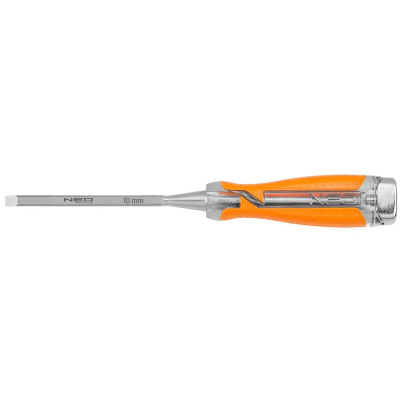 Dłuto NEO TOOLS 10 mm, CRV, uchwyt dwukomponentowy 1 szt