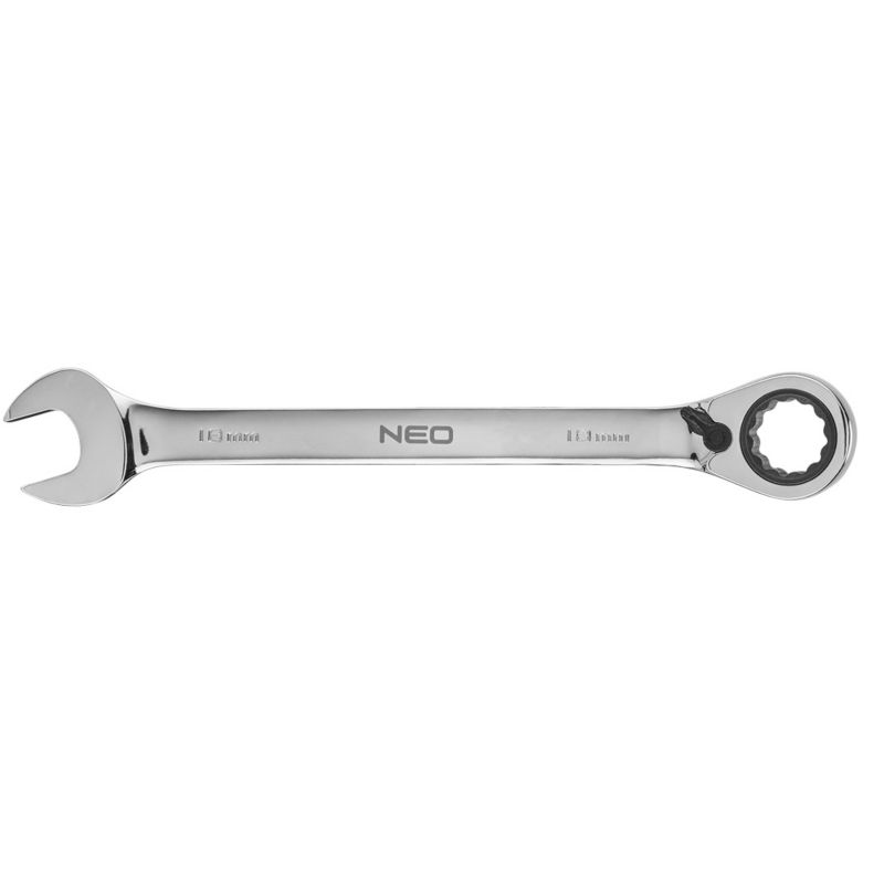 Klucz płasko-oczkowy NEO TOOLS z grzechotką i przełącznikiem 18 mm 1 szt