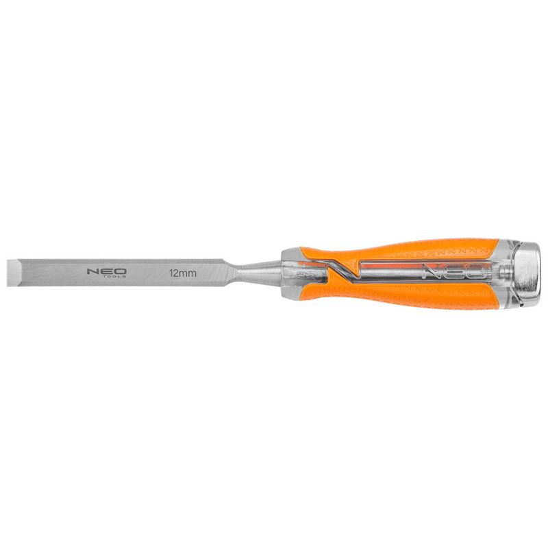 Dłuto NEO TOOLS 12 mm, CRV, uchwyt dwukomponentowy 1 szt