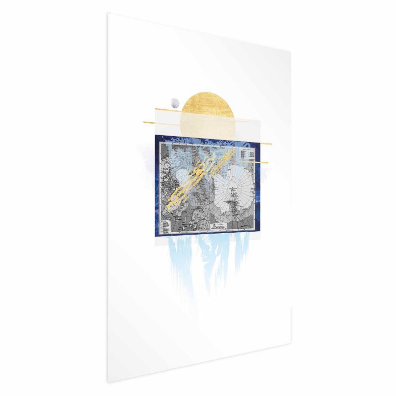 Plakat Artgeist Antarktyda 21x30 cm bez ramy 1 szt