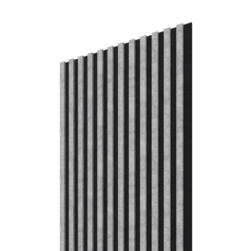 Lamel ścienny Stegu Linea ACOUSTIC PROline 240 x 60,5 cm szary / czarny - 1szt.