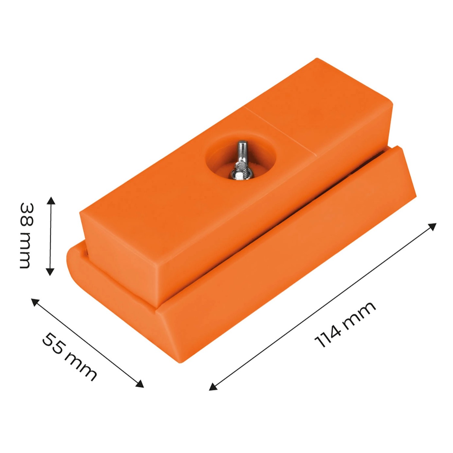 Neo Tools Blok ścierny 114 x 55 x 38 mm