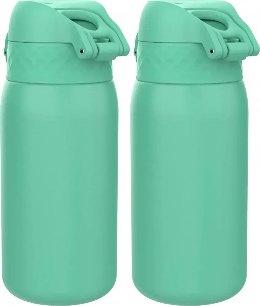2x Bidon ION8 Teal, stal nierdzewna, 400ml, zielony