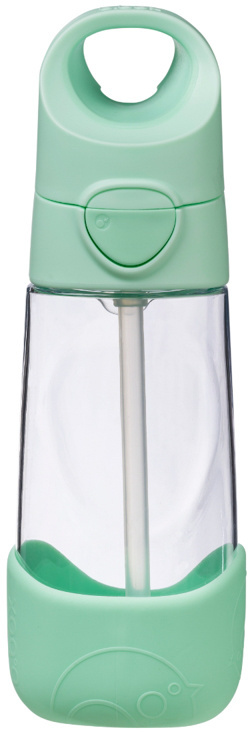 Bidon na wodę B.Box, ze słomką, tritan, 450ml, Spearmint