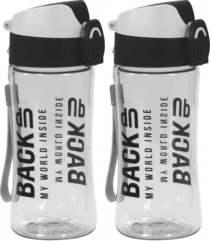 2x Bidon BackUP 6, model A 56, 400ml, szary