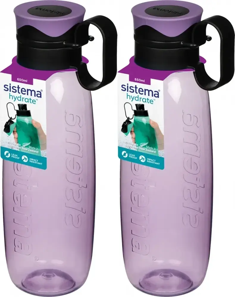 2x Bidon Sistema Tritan Traverse, 650ml, mix kolorów