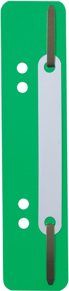 Wąsy skoroszytowe spinające dokumenty Durable, 25 sztuk, zielony