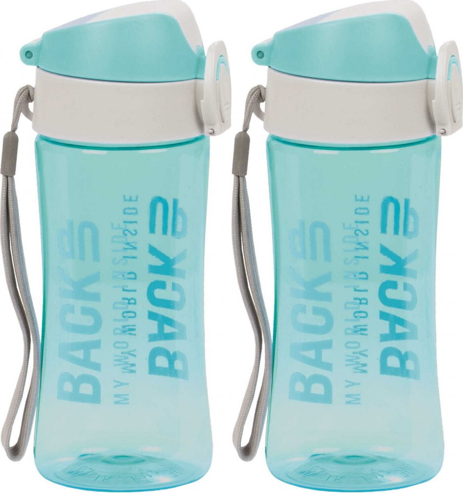 2x Bidon BackUP 6, model A 38, 400ml, turkusowy