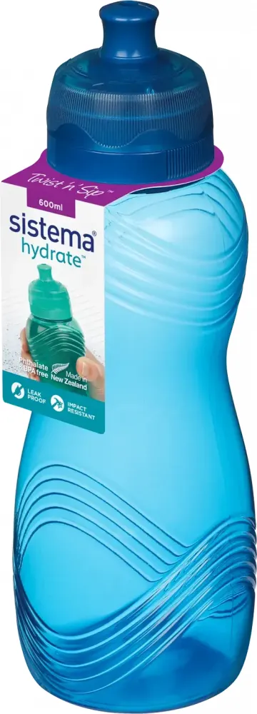 Bidon Sistema Wave, 600ml, mix kolorów