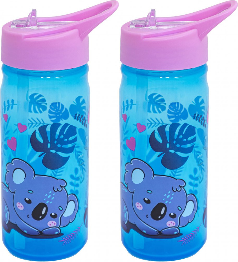 2x Bidon na wodę Astra Aqua Pure Sweet Koala, z rurką, 450ml, bez BPA