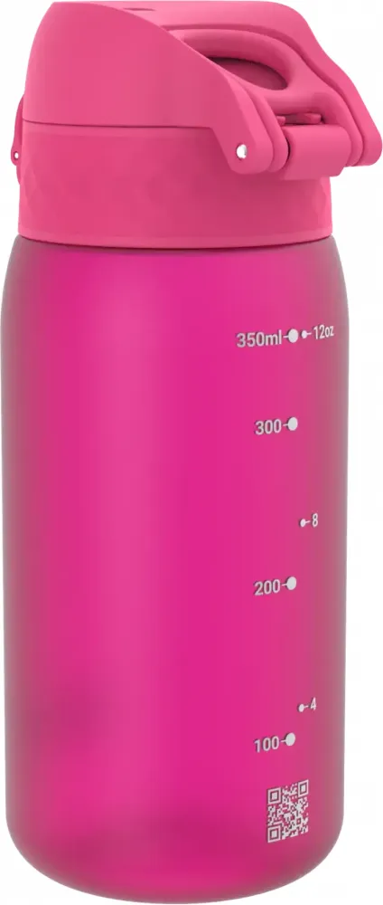 Bidon ION8, recyclon/tritan, 350ml, różowy