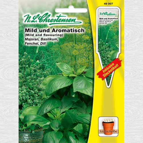 1 pac, Ierburi aromatice, semințe pe disc - Semințe: Mod de ambalare: 1 pac