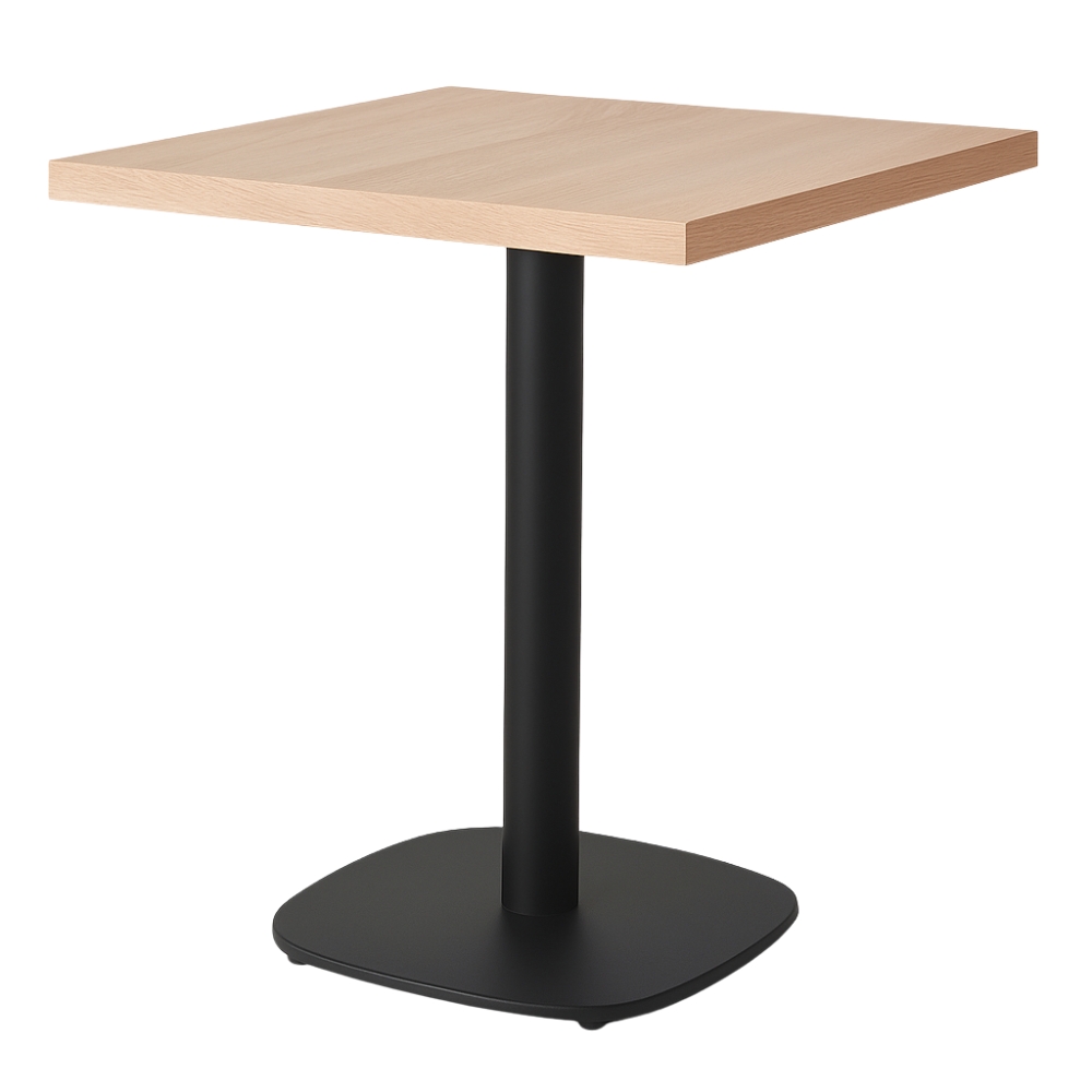 Kawiarniany stolik 68x68x3,6 - dąb sonoma podstawa 0966-ARP