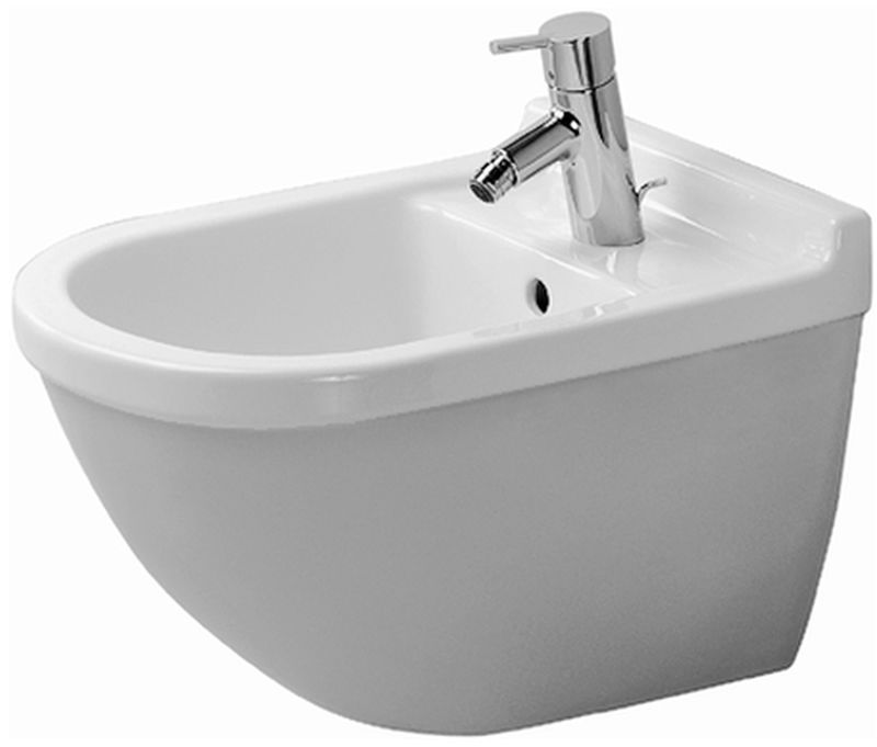 Duravit Starck 3 bidet wiszący WonderGliss biały 22801500001