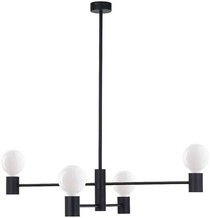 Nowodvorski Lighting Radius lampa wisząca 4x25 W czarna 7931