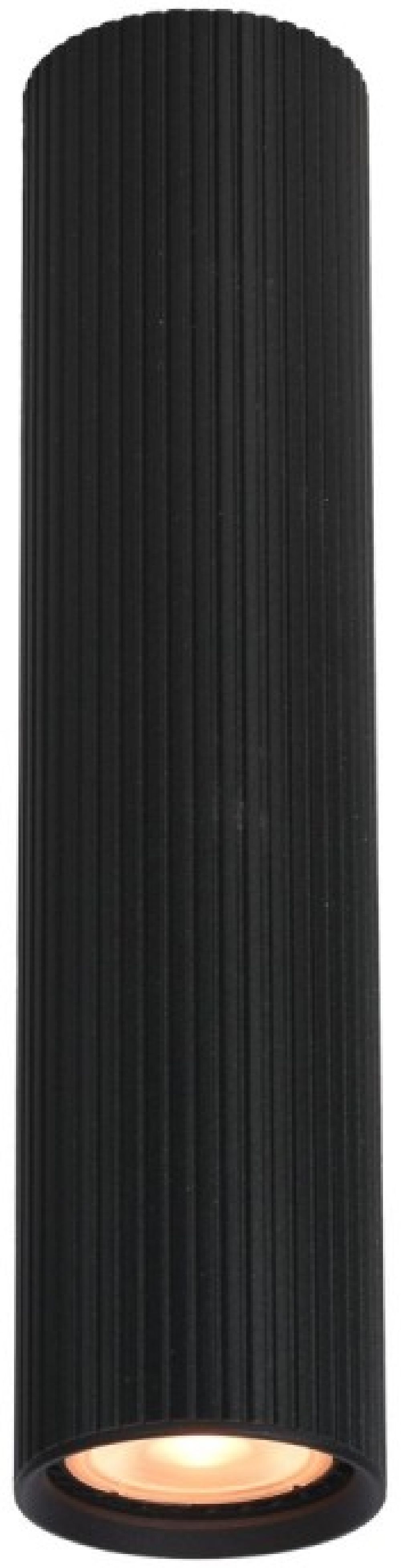 Italux Rilok lampa podsufitowa 1x10 W czarna CLN-83920-L-BK