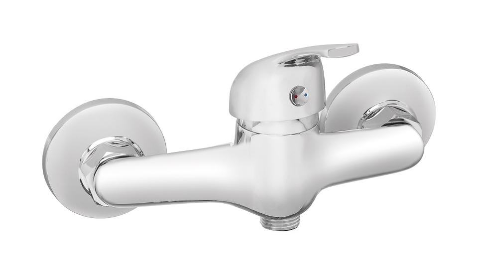 Invena Mitris bateria prysznicowa ścienna chrom BN-79-001 - Wysyłka w 24h